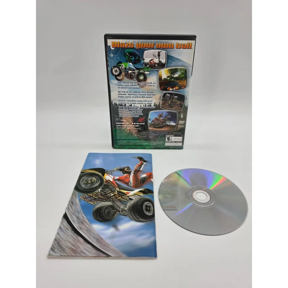 ATV Offroad Fury 2 PS2 PlayStation 2 Not For Resale Complete with Manual CIB